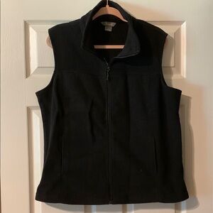 Natural Reflections Black Vest Classic Sleeveless Design